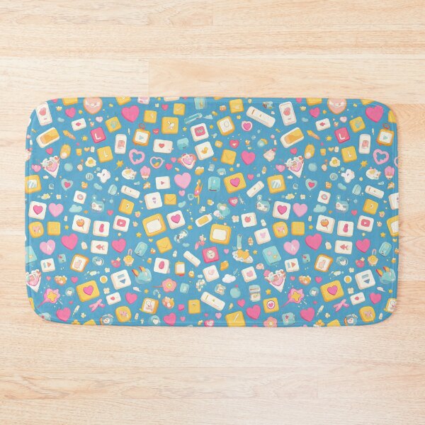 Item preview, Playful Keyboard Key Seamless Pattern designed and sold by Windy-market.