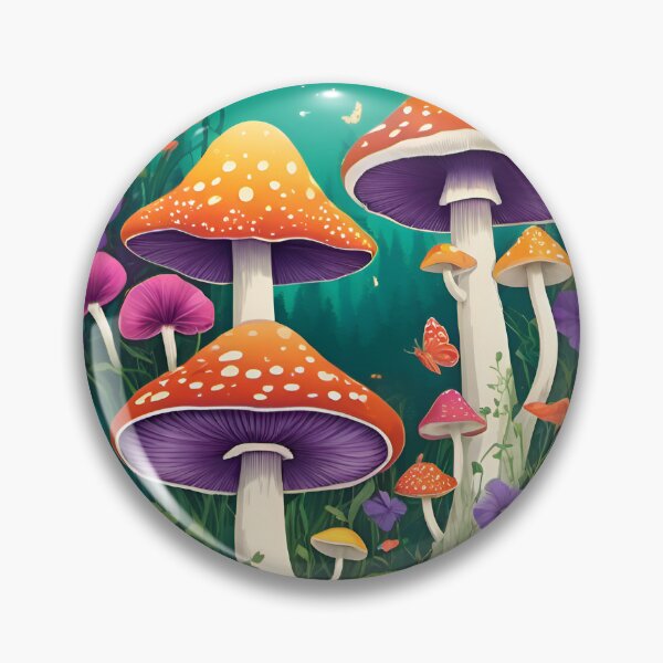 Item preview, Floral Mushroom Fantasy designed and sold by PulsePop.