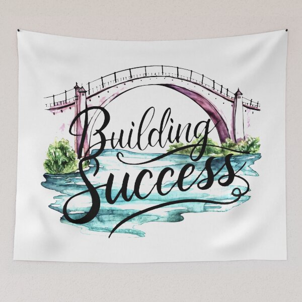 Item preview, Building Success: Bridging the Gap to Achievement designed and sold by SplashTastic.