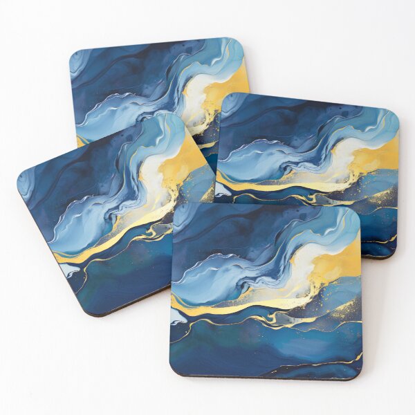 Item preview, Midnight Blue - Kintsugi designed and sold by KootenayDesigns.