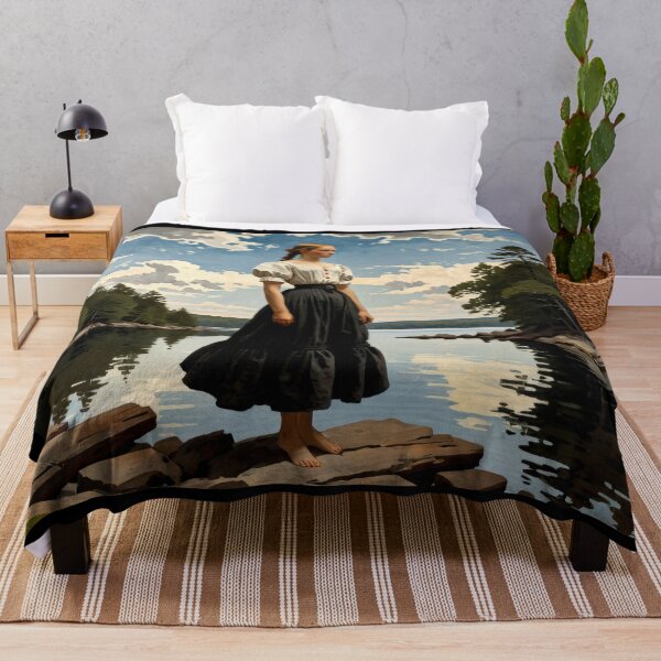 Item preview, Vintage beauty at the lake designed and sold by JackrabbitPub.