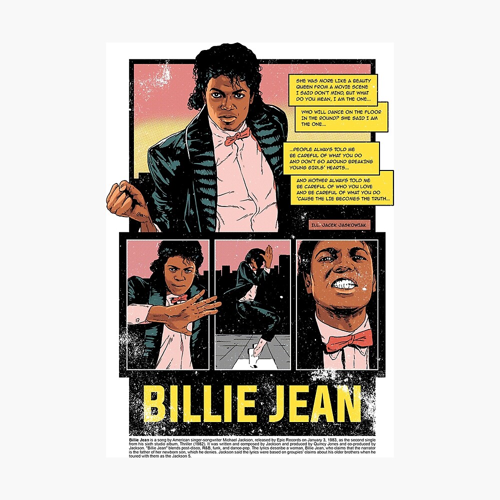 Billie Jean II '83 Poster