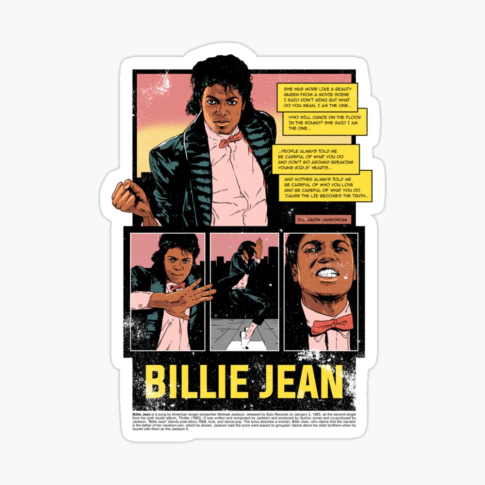 Billie Jean II '83 Poster