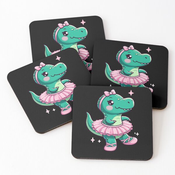 Item preview, Ballerina TRex Dinosaur Dino Dancing Dinosaurs Ballet designed and sold by Dressed For  Duty.
