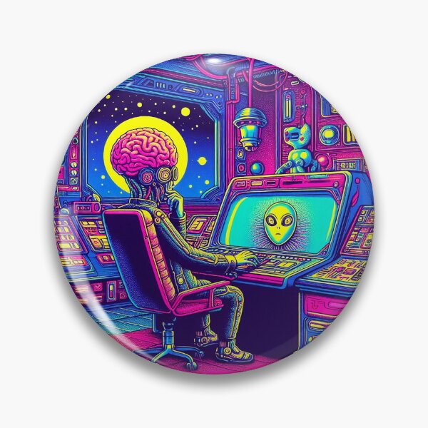 Aperçu de l'œuvre Alien Brain Series créée et vendue par point13.