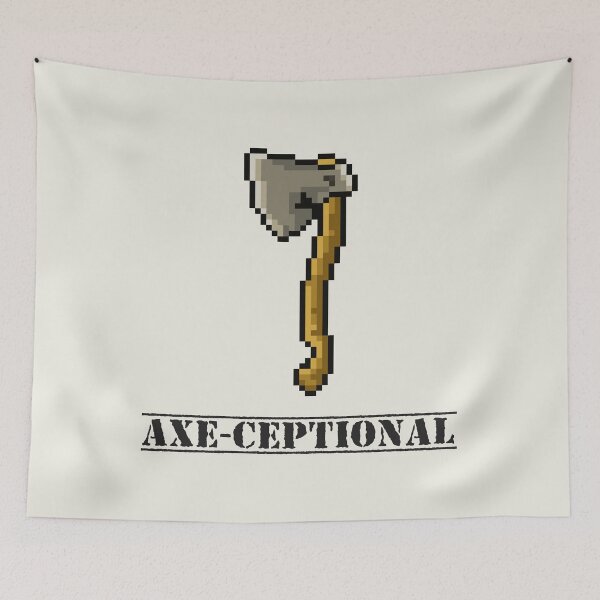 Item preview, sharp axe pixel art designed and sold by helixter.