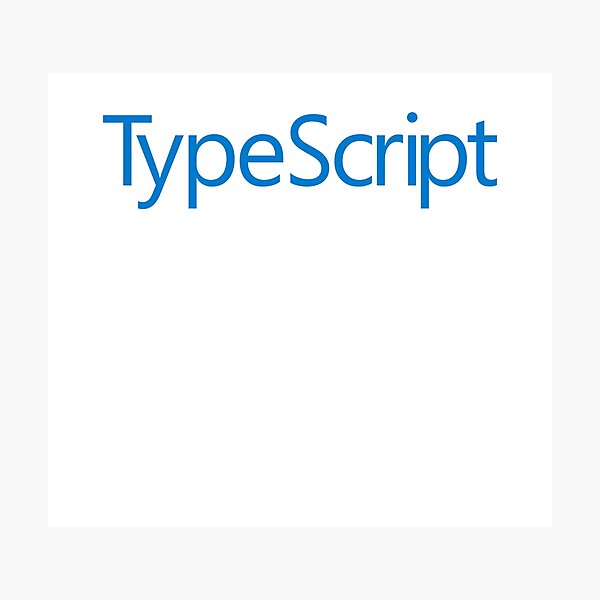 Ts Programming Language Photographic Prints | Redbubble