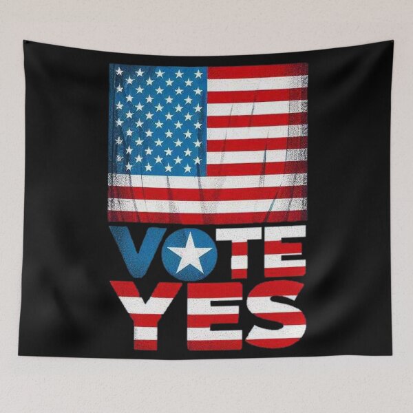 Item preview, Vote Yes: Empower Your Voice, Shape Your Future designed and sold by aZRaSs.