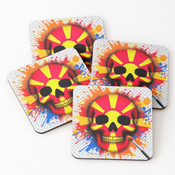 Item preview, North Macedonia Skull designed and sold by RaF71PrO.