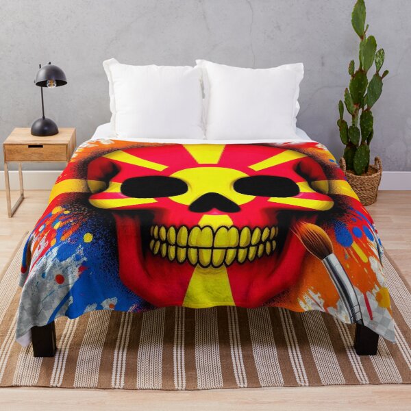 Item preview, North Macedonia Skull designed and sold by RaF71PrO.