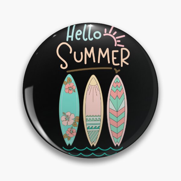 Item preview, Hello Summer Beach Vibe Surfing Design designed and sold by Alburos & Co..