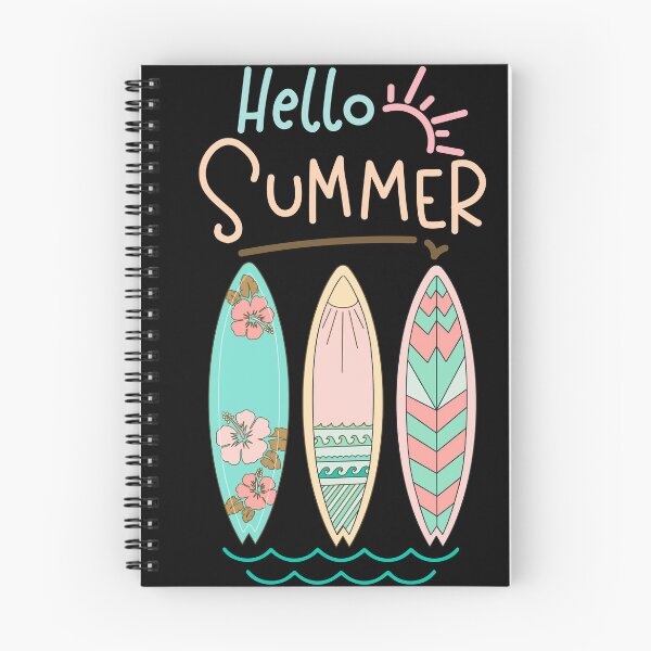 Item preview, Hello Summer Beach Vibe Surfing Design  designed and sold by Alburos  & Co..