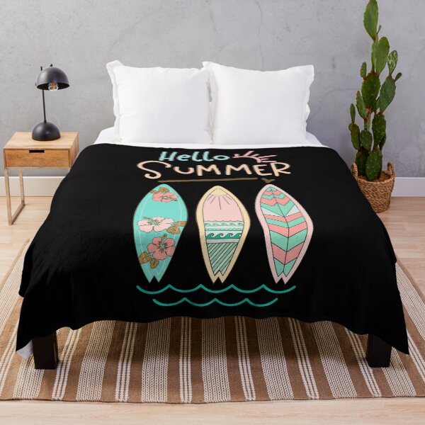 Item preview, Hello Summer Beach Vibe Surfing Design  designed and sold by Alburos  & Co..