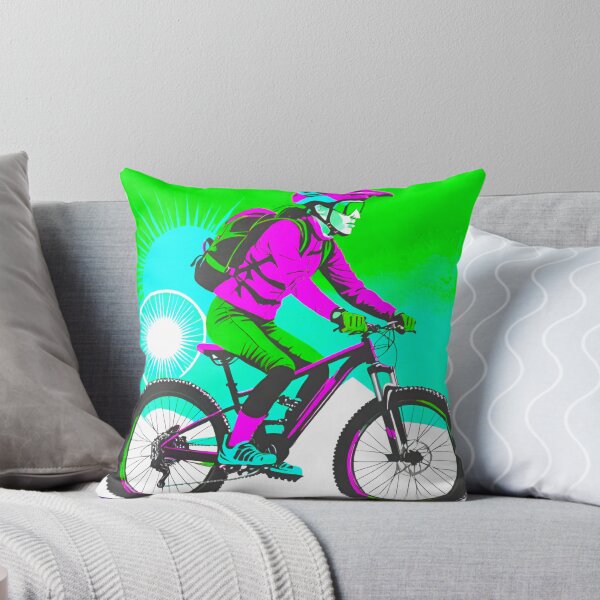 Item preview, Speed and Precision: Female MTB Racer designed and sold by GrizzlyCollective.