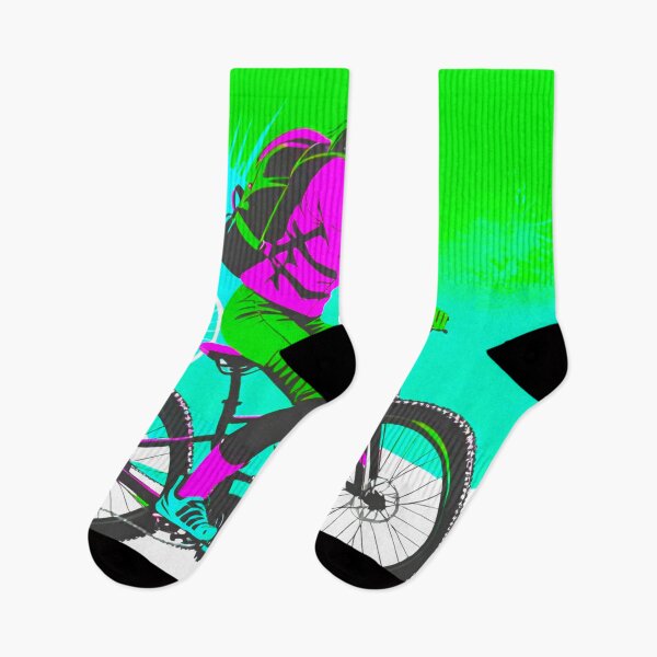 Item preview, Speed and Precision: Female MTB Racer designed and sold by GrizzlyCollective.