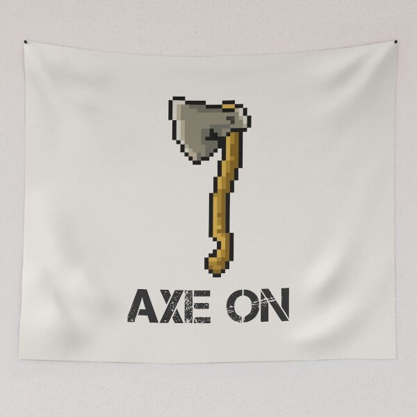 Item preview, sharp axe pixel art designed and sold by helixter.