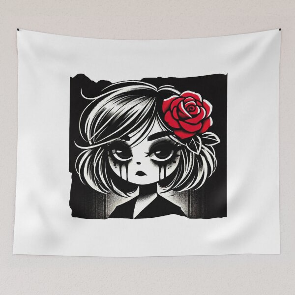 Item preview, Girl With Smudged Makeup designed and sold by Dominic-Design.