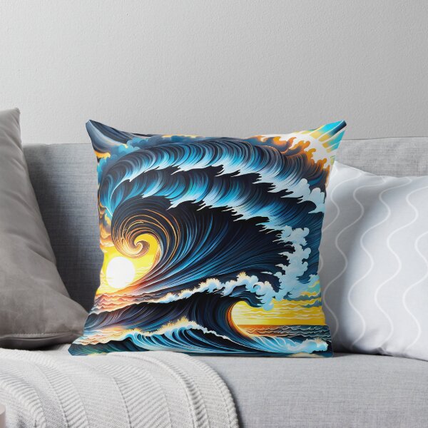 Item preview, Gravity Defying Wave, Ai Generated Art  designed and sold by ACC .