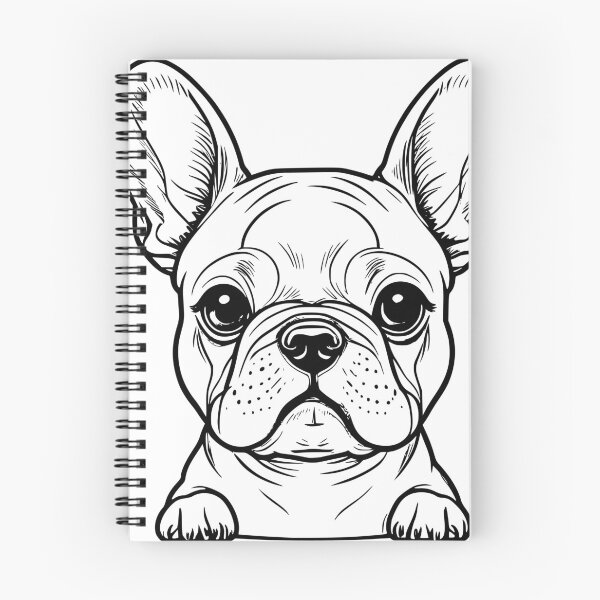 Item preview, Elegant Simplicity: Capturing the Frenchie's Charm in Every Line. designed and sold by Hachiandco.
