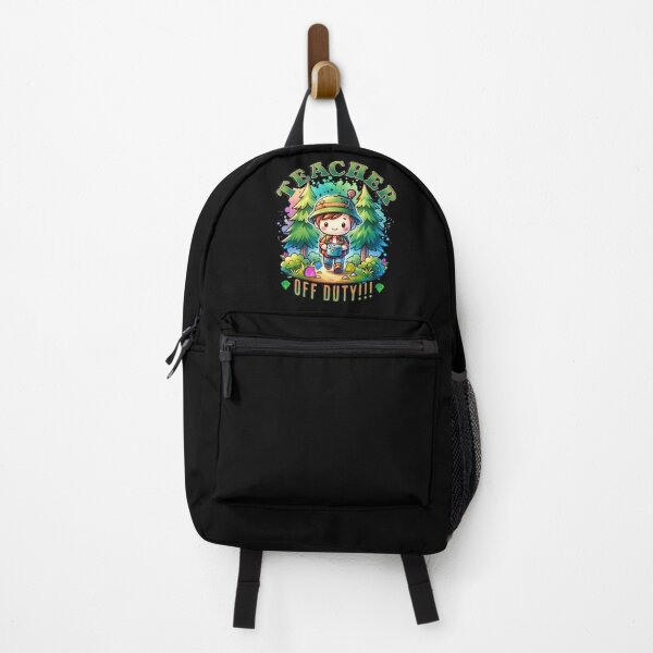 Item preview, Teacher Off Duty, Gone Geocaching / Hiking - Funny designed and sold by Vee-Dog.