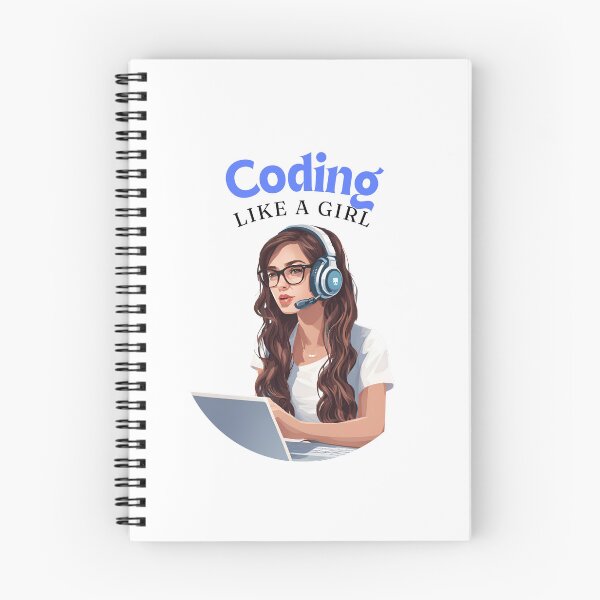 Item preview, Coding Like A Girl designed and sold by erwiShop.