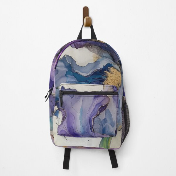 Aperçu de l'œuvre Iris Alcohol Ink Peaceful & Calm créée et vendue par gothart.