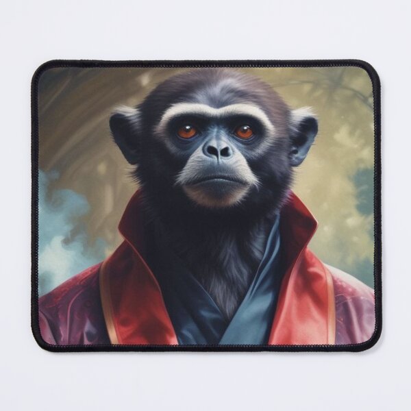 Item preview, Gibbon in smoking jacket designed and sold by GasconyPassion.