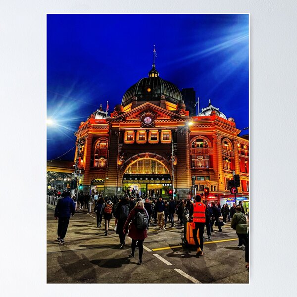 Item preview, Flinders Station designed and sold by litratista.
