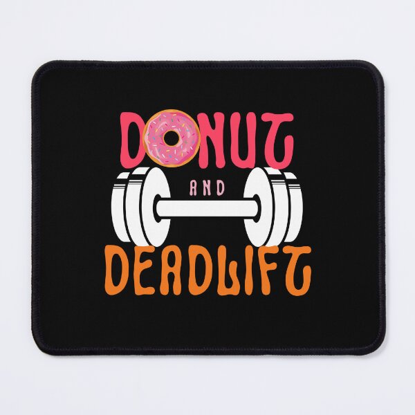 Item preview, Kawaii Donut and Deadlift Funny Doughnut Fitness Sayings designed and sold by Easyas.