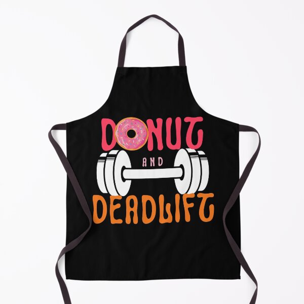 Item preview, Kawaii Donut and Deadlift Funny Doughnut Fitness Sayings designed and sold by Easyas.