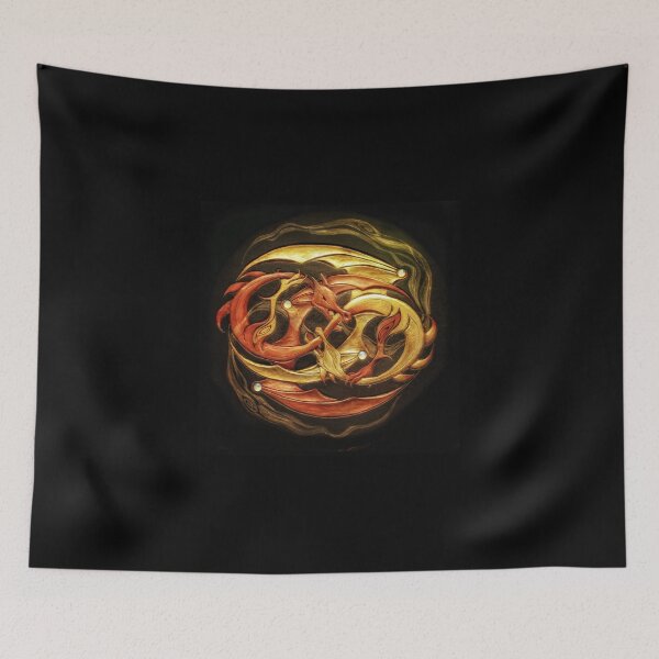 Item preview, The Red Dragon and the Gold designed and sold by FaunoFae.
