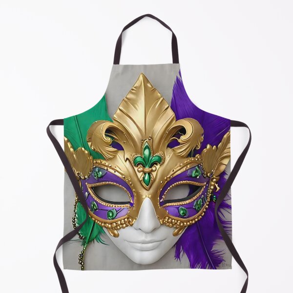 Item preview, Colorful Mardi Gras Mask Decoration designed and sold by BougieSouthern.
