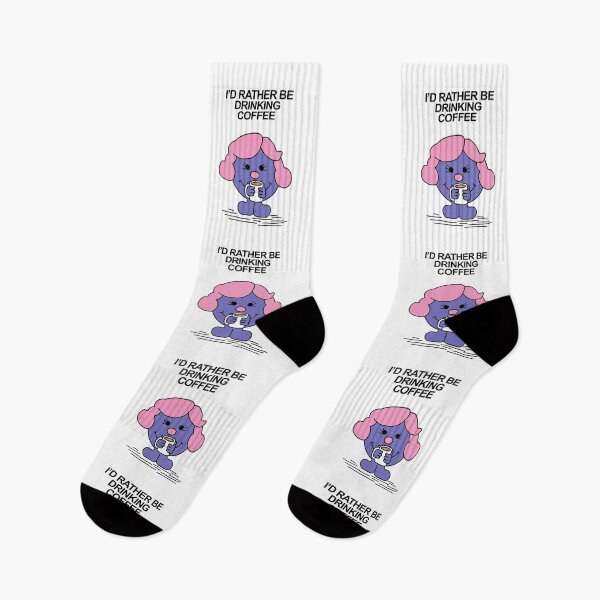 Item preview, Little Miss Loves Id rather be drinking coffee  designed and sold by Scat the cat.
