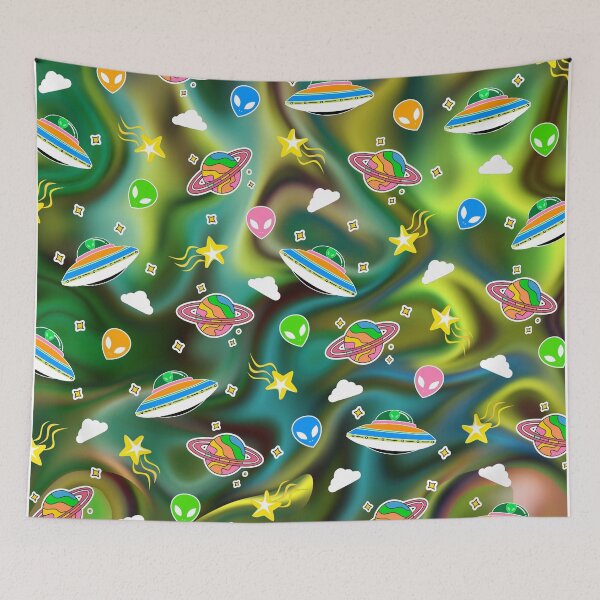 Item preview, Alien Spaceship designed and sold by Sartoris Art.