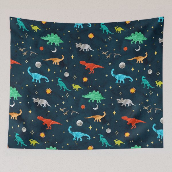 Item preview, Astro Geo Dinos - Retro designed and sold by TigaTiga.