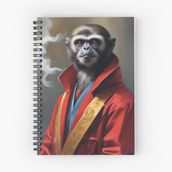 Aperçu de l'œuvre Gibbon en veste de smoking créée et vendue par GasconyPassion.
