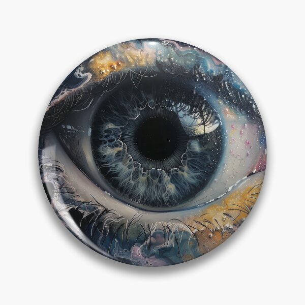 Item preview, Fluid Pour Eye Iris Creepy Digital Art designed and sold by gothart.