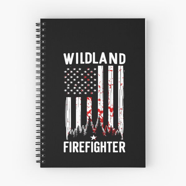 Item preview, Wildland Firefighter Us Flag Firemen Fireman designed and sold by Dressed For  Duty.