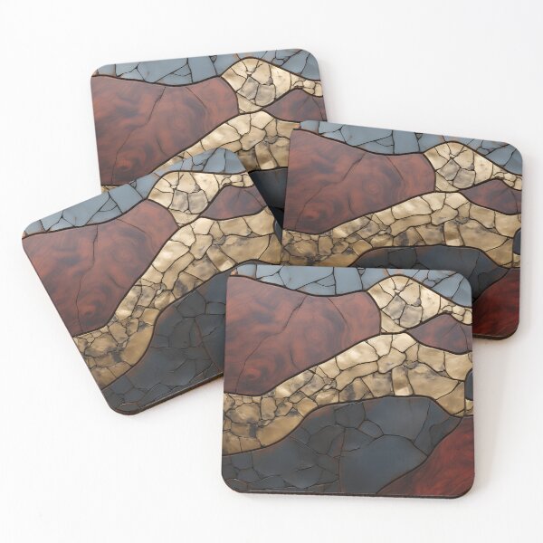Item preview, Rosewood - Kintsugi designed and sold by KootenayDesigns.
