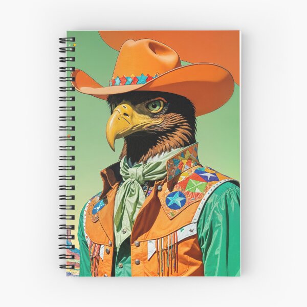 Item preview, Cowboy Eagle designed and sold by JackrabbitPub.