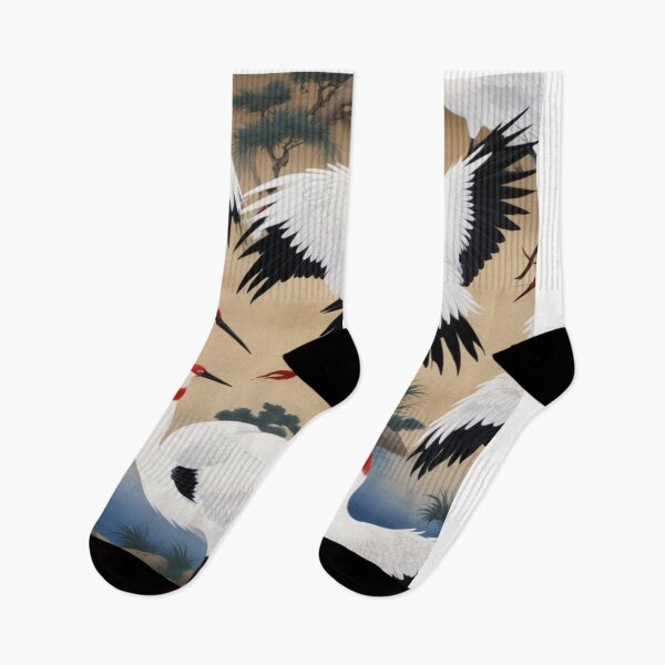 Item preview, Japanese Cranes Bird designed and sold by Asiantrendzz.