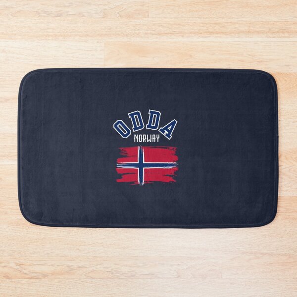Item preview, Odda Norway Norwegian Flag Brushstroke designed and sold by jeshands.
