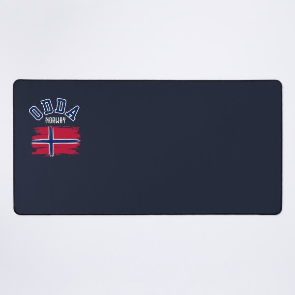 Item preview, Odda Norway Norwegian Flag Brushstroke designed and sold by jeshands.