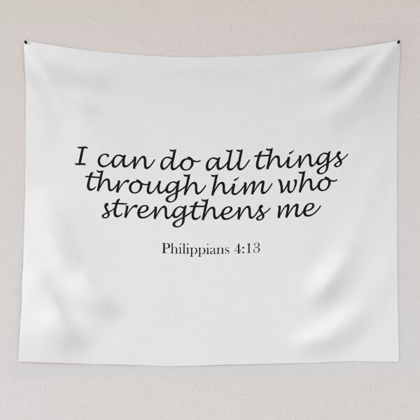 Item preview, I can do all things through him who strengthens me. designed and sold by shalomalekhem.