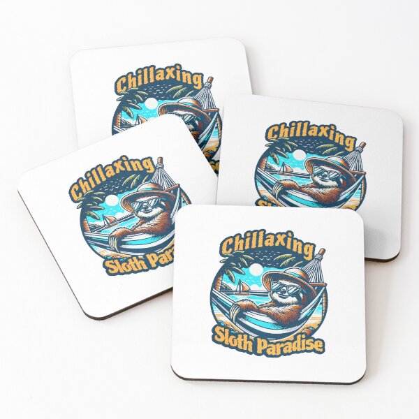 Item preview, CHILLAXING SLOTH PARADISE designed and sold by Artisticas.