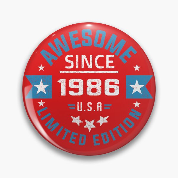 Item preview, Awesome since 1986 designed and sold by HB Shirts.