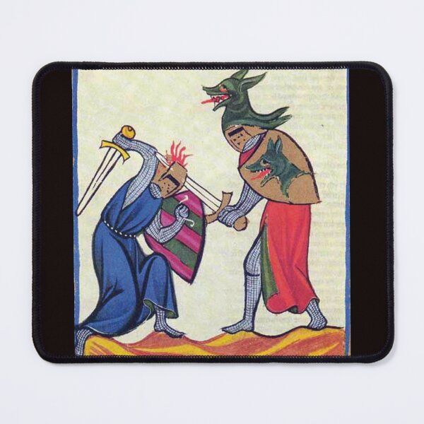 Item preview, Medieval Creature Meme - Knightly duel designed and sold by VintageManiac.