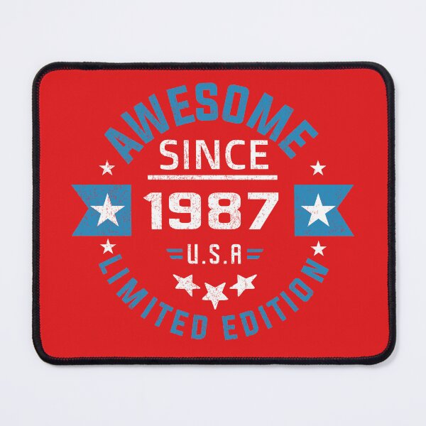 Item preview, Awesome since 1987 designed and sold by HB Shirts.