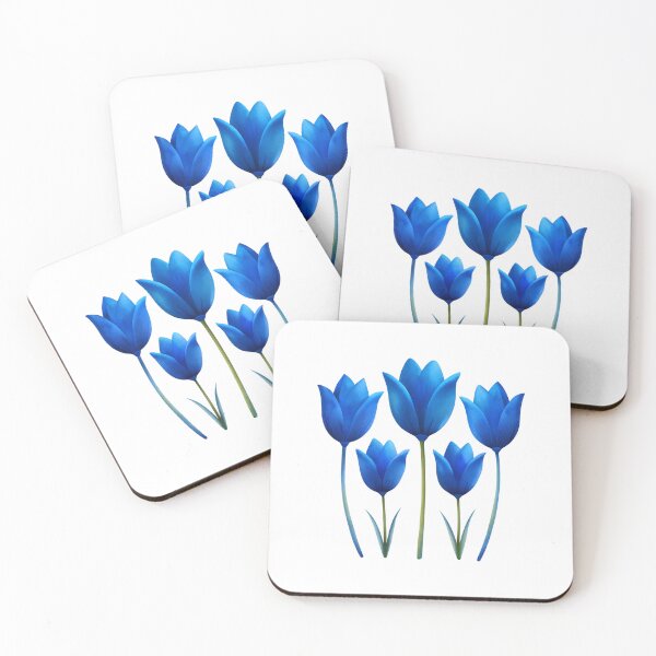 Item preview, "Ethereal Elegance: Standing Blue Tulips" designed and sold by JAMESAMORN.
