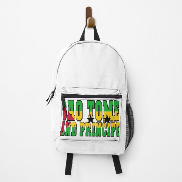 Item preview, Sao Tome and Principe Country Flag Typography designed and sold by TravelWish.